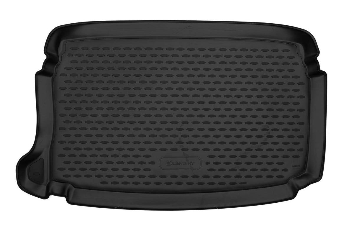 Element Custom-Fit Premium Anti-Slip Trunk Mat Cargo Tray compatible with SEAT Ibiza 6F Hatchback 5-Door Upper Loading Floor 2017 - > | 100% custom-fit anti-slip mat for car, rubber mat for car - HromTech - EXP.ELEMENTA30793V11