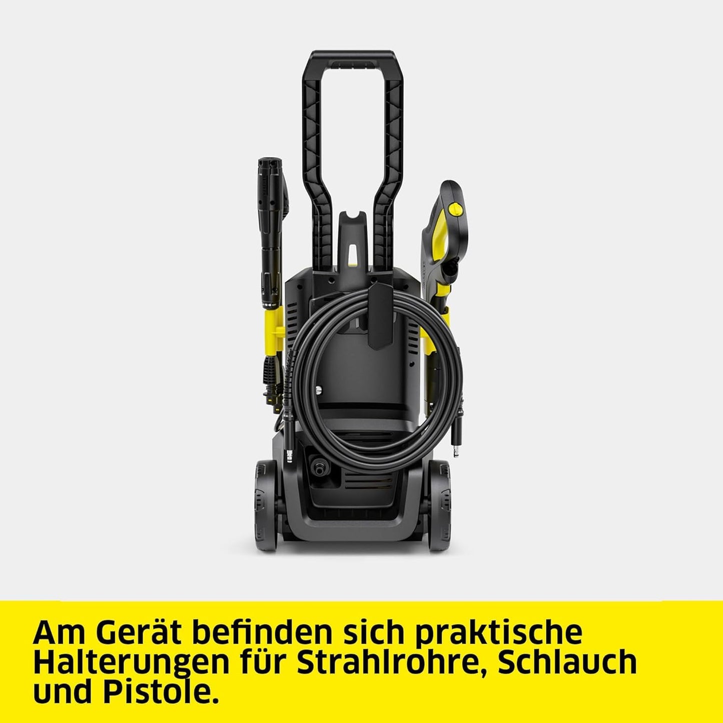 Kärcher high-pressure cleaner K 5 FJ, pressure: max. 145 bar, delivery rate: 500 l/h, area performance: 40 m²/h, water filter, weight: 6.3 kg, HD gun, dirt blaster, Vario Power Jet, foam nozzle - 1.679-610.0
