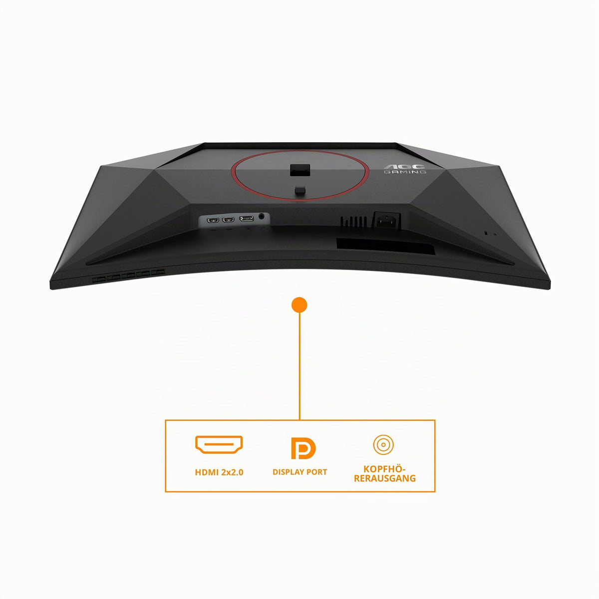 AOC CQ27G4Z2AD Monitor Curved de 27 inch, WQHD, 260Hz (OC, 240Hz nativ), Panou VA rapid, 1ms GtG, Adaptive Sync, HDR400, FreeSync Premium, ajustare pe înălțime, (2560x1440 HDMI 2X 2.0 DP 1x 1.4) Negru - CQ27G4Z2AD/01