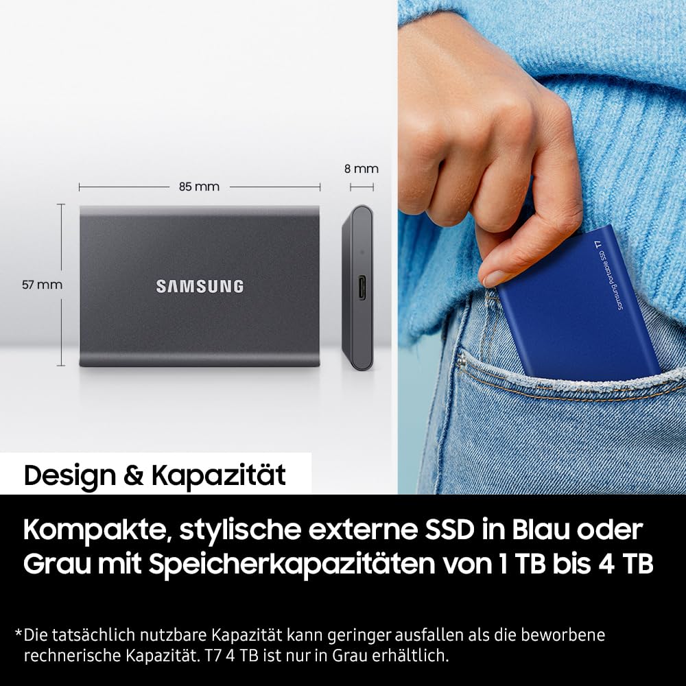 Samsung Portable SSD T7