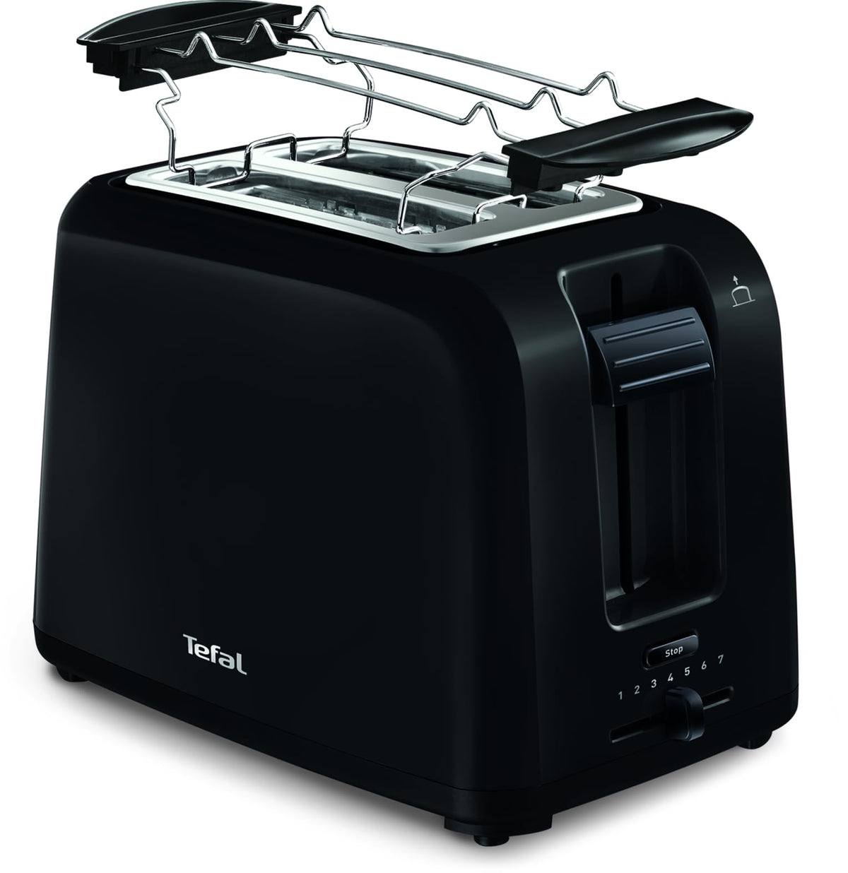 Tefal Vita toaster cu două fante, 7 niveluri de rumenire, buton de oprire - TT1A2810