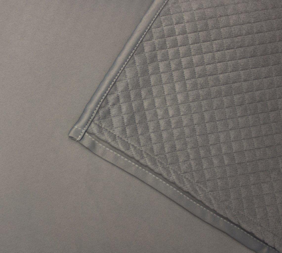 HOMEbasics | Acoustic curtain Uni | ACUSTICO | Noise, heat, cold and draft protection + darkening | gray | 160x135cm - 085970-0309