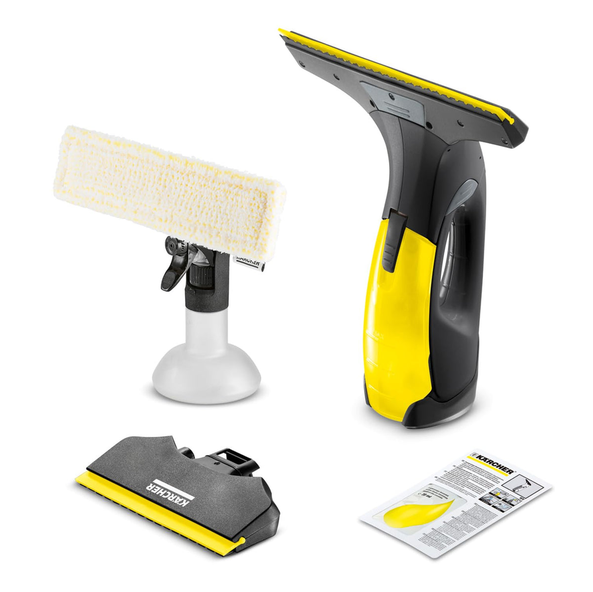KÄRCHER Battery Window Vacuum WV 2 Black Edition, Battery Life: 35 min - 1.633-426.0