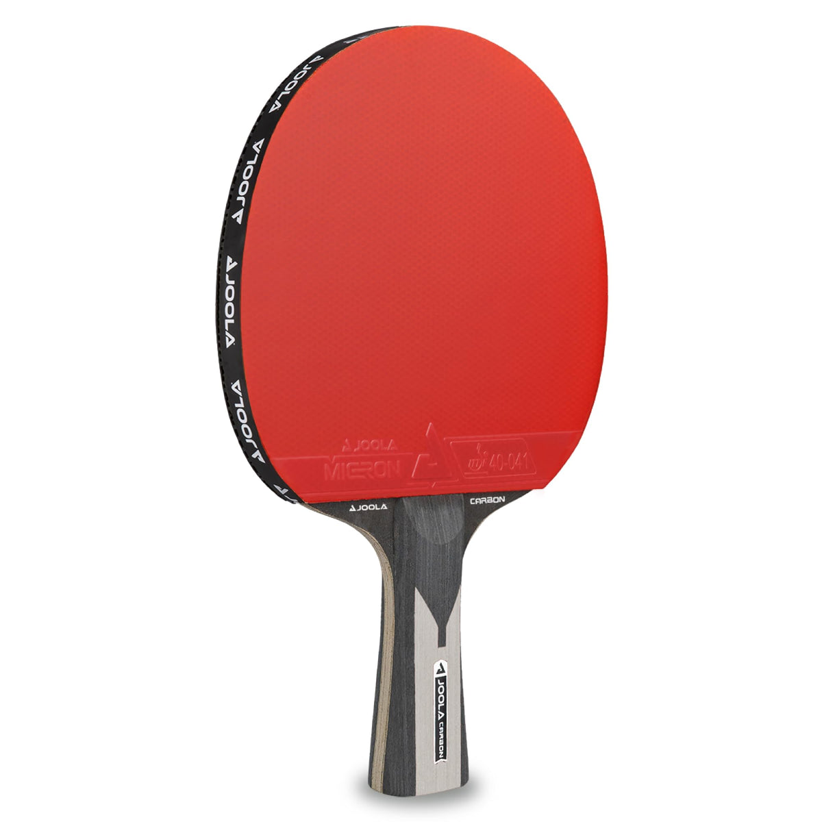 JOOLA Rachetă de tenis de masă Carbon X Pro, aprobată ITTF, rachetă profesională pentru competiții, 7 stele, grosime burete 2 MM, Negru/Gri - 54206