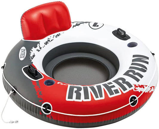 Intex 56825EU - Inflatable swimming ring River Run, vinyl, multi-colored, 135 cm