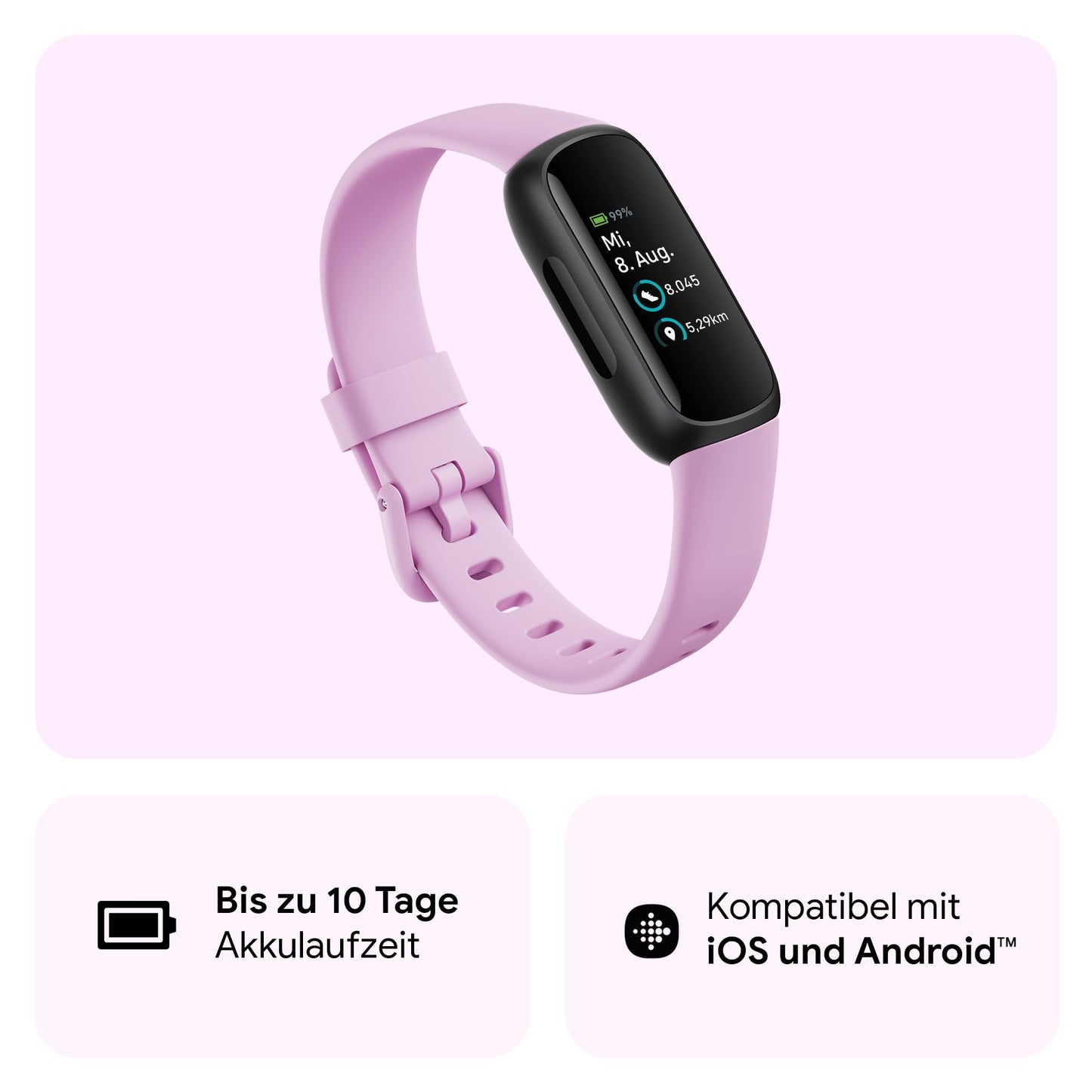 Fitbit Inspire 3 (FB424BKLV)
