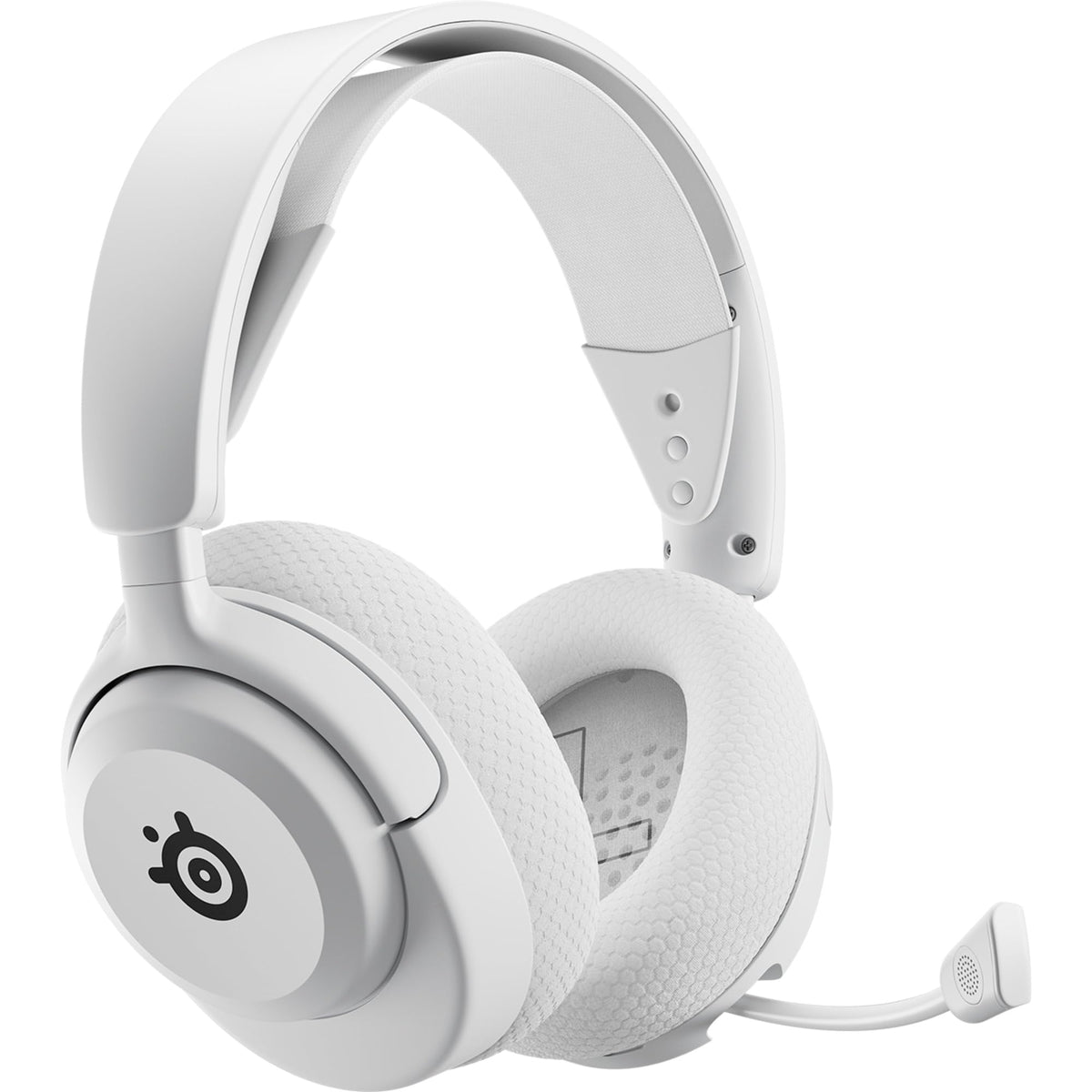 SteelSeries Arctis Nova 5X Wireless - Căști de gaming Multi-System - Xbox, PC - Driveri magnetici Neodym - Peste 100 de presetări audio - 60 de ore autonomie a bateriei - 2,4 GHz sau BT - Microfon ClearCast Gen2.X - Alb - 61677