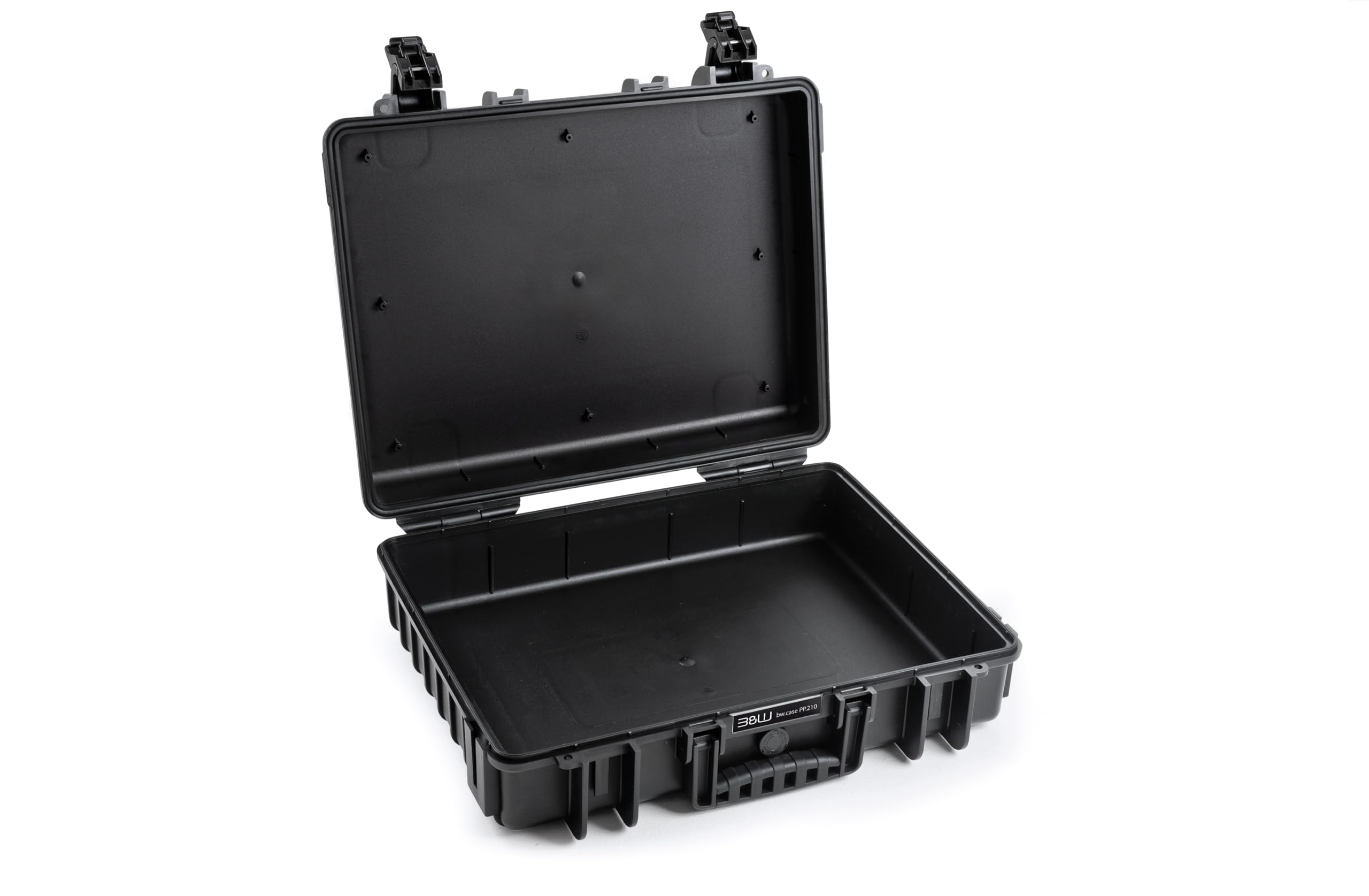 B&W International multi-purpose case outdoor 6040 (PP.210) black - empty case - waterproof (IP67), dustproof, impact-resistant, extremely robust - 6040/B