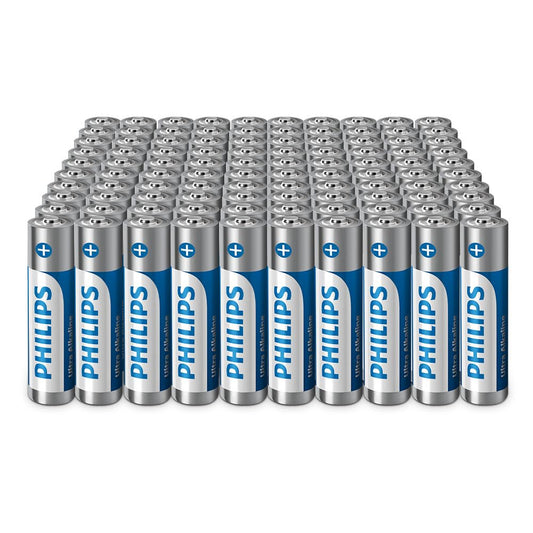 Philips Ultra Alkaline AAA 100-Pack LR03E100BB/01