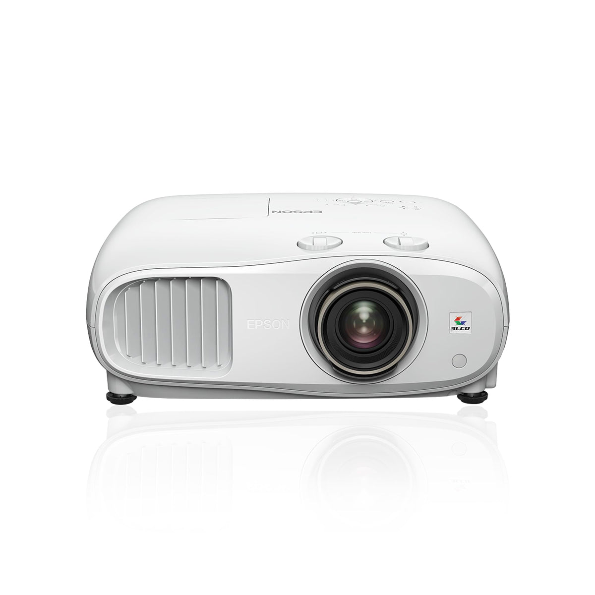 Epson EH-TW7100 | 4K-PRO-UHD Projector | 3,000 Lumens | 3LCD | 500" Projection Size | Easy streaming from devices with 2 HDMI ports | 10W Stereo Speakers | Home and Gaming Use | White - V11H959040