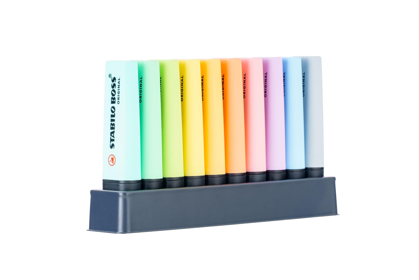 STABILO - highlighter - BOSS ORIGINAL - set of 10 placemats - with 10 different pastel colors - F59599