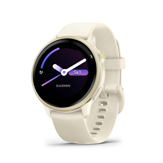 Garmin vívoactive 6 42mm - fitness smartwatch, 1.2" AMOLED touch display, up to 11 days battery life, 80+ sports apps, training options, health functions, smart notifications, GarminPay - 010-02985-01