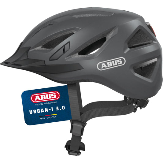ABUS 86864 bicycle helmet, black (titanium), L (56-61 cm)