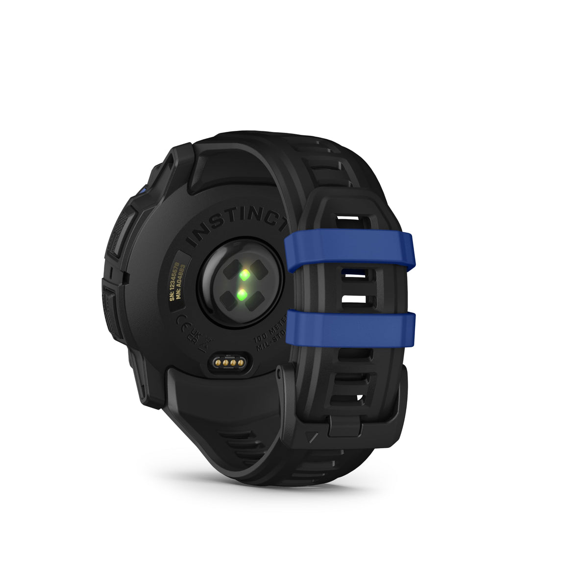Garmin Instinct 3 50mm AMOLED – GPS Multisport Smartwatch, 1.3" AMOLED display, up to 24 days battery life, 80+ sport apps, health coach, multi-satellite reception, LED flashlight, notifications - 010-03020-03