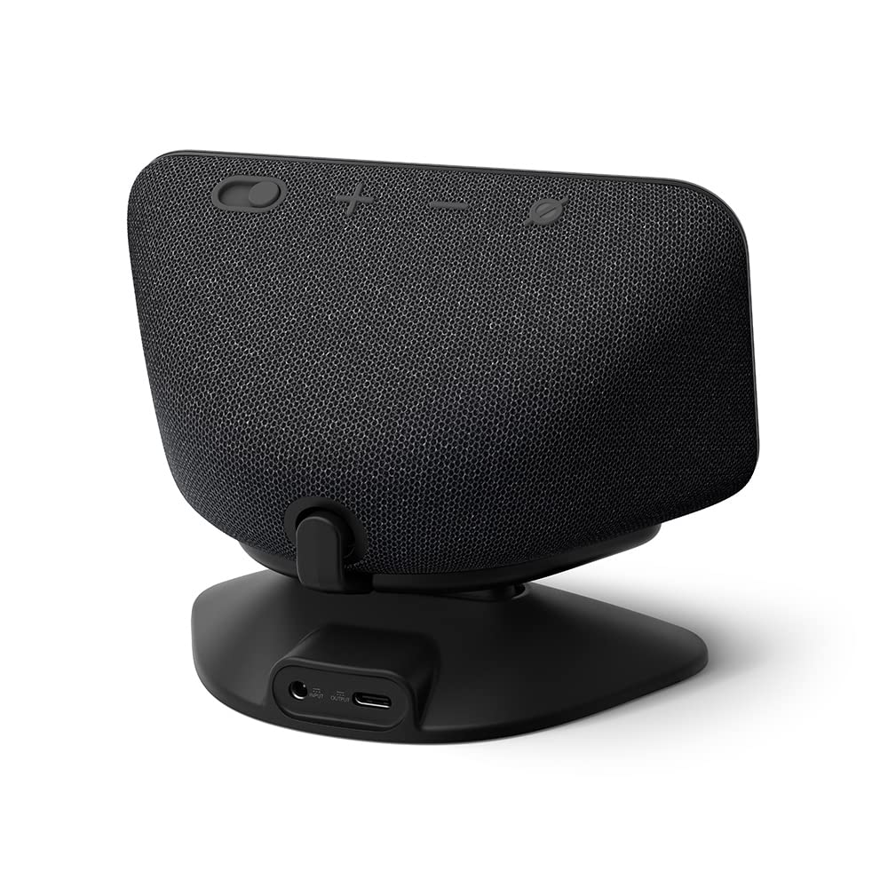 Adjustable Stand with USB-C Charging Port for Echo Show 5 (3rd Gen) | anthracite - 53-031018