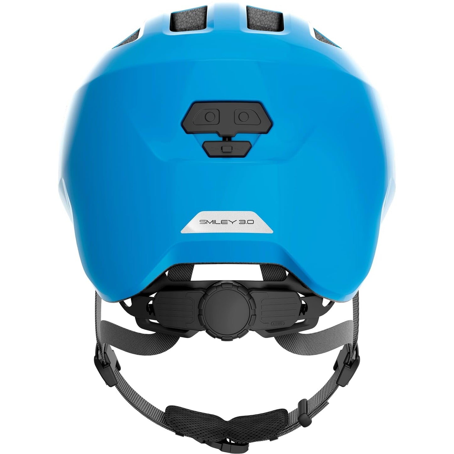 ABUS 67295 Bicycle Helmet, Blue (Shiny Blue), M (50-55 cm)