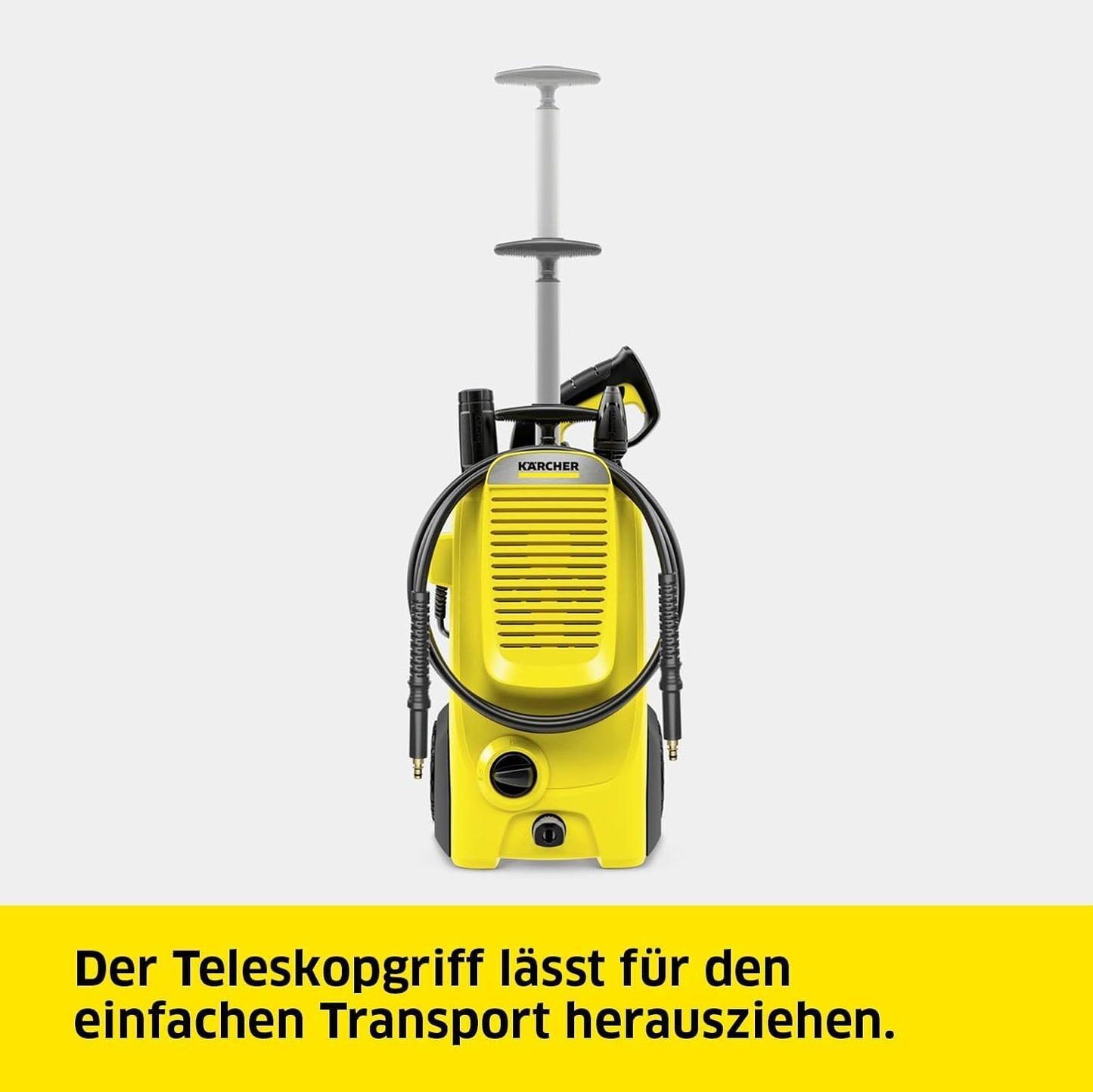 Kärcher high-pressure cleaner K 5 Classic, pressure: 145 bar, flow: 500 l/h, area performance 40 m²/h - 1.950-700.0