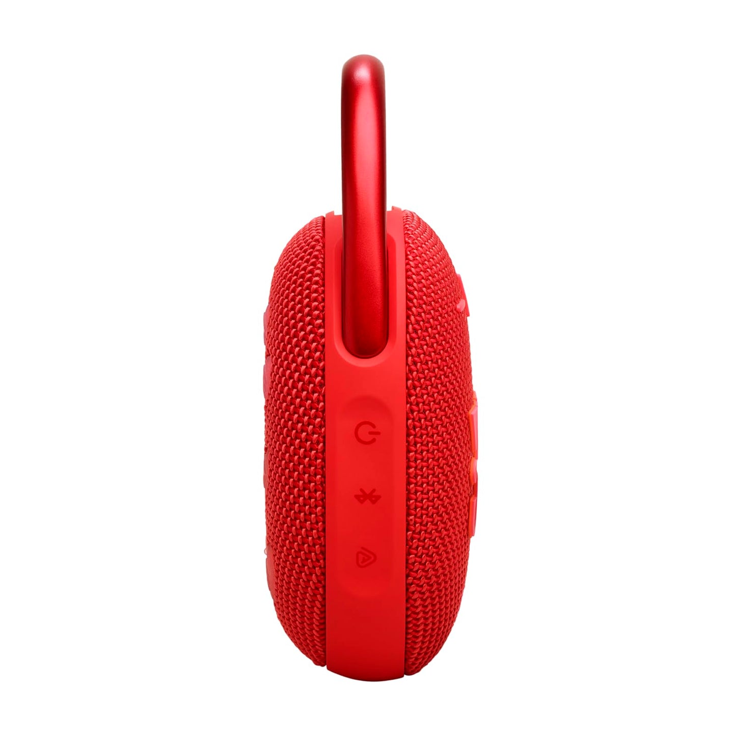 JBL Clip 5 - Red - Portable Bluetooth speaker box with JBL Pro Sound, deep bass and playtime boost function - Waterproof and dustproof - 12 hour runtime - JBLCLIP5RED