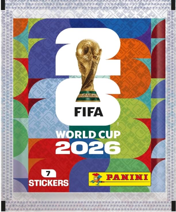 Panini FIFA World Cup 2026 Stickers - Box of 100 bags - x100