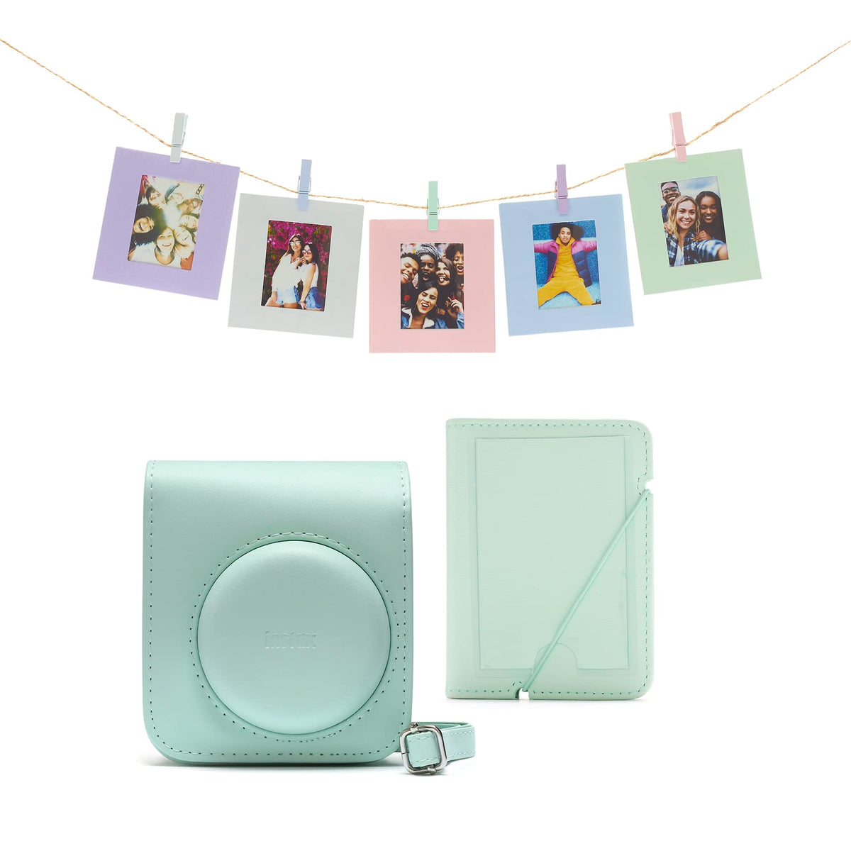 KIT DE ACCESORII INSTAX Mini 12, Verde-Menta - mini