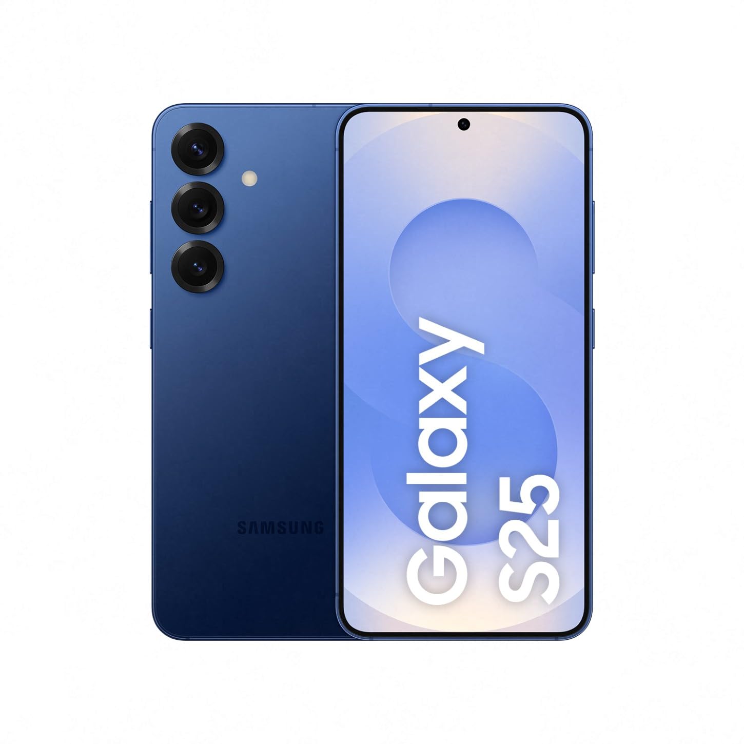 Samsung Galaxy S25 AI smartphone with Galaxy AI, no contract, mobile phone with Android, 12 GB RAM, 256 GB storage, 50 MP camera, navy, 3 year manufacturer's warranty [Exclusively on Amazon] - F-MS931BDBGAMZ