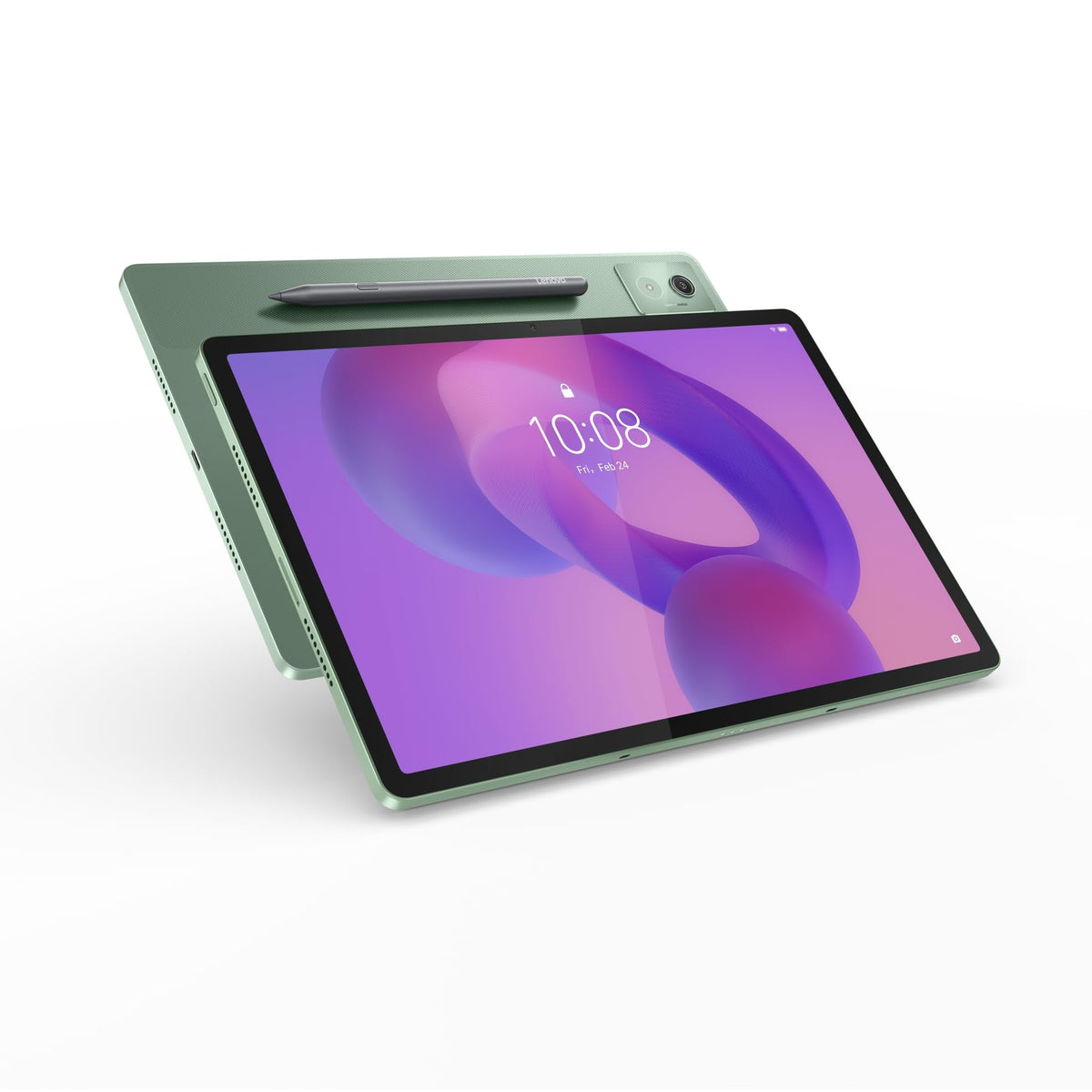 Lenovo Idea Tab Pro Tablet 32.7 cm (12.7 inches), 3K (MediaTek Dimensity 8300, 8 GB RAM, 256 GB UFS 4.0, 144 Hz, Wi-Fi 6E, Bluetooth 5.3, Android 14), Green, includes stylus - ZAE40035ES