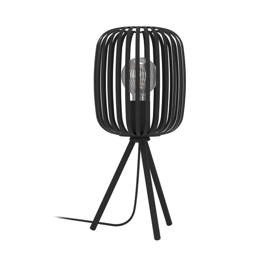EGLO Table Lamp Romazzina, Tripod Nightstand Lamp - 900519