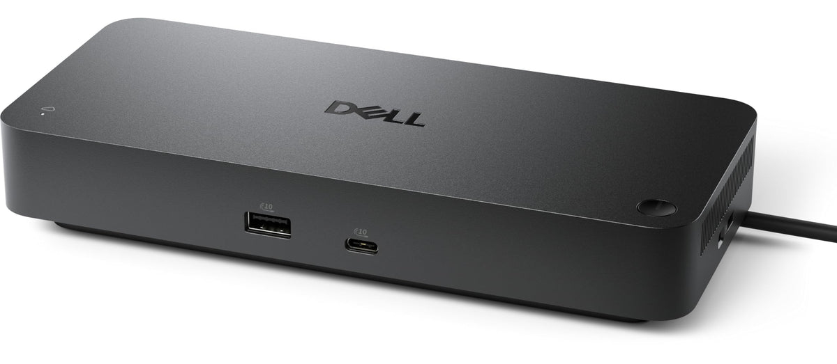 Dell Pro Thunderbolt 4 Smart Dock SD25TB4 – Docking station USB-C cu o putere de încărcare de 130W, suport pentru 4X 4K display, Dual DP 1.4, HDMI 2.1, 2X Thunderbolt 4, 2.5GbE, management WiFi, design ecologic.