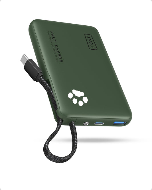 INIU Power Bank, 45W Fast Charging 10000mAh Mini Size External Cell Phone Batteries - P41L