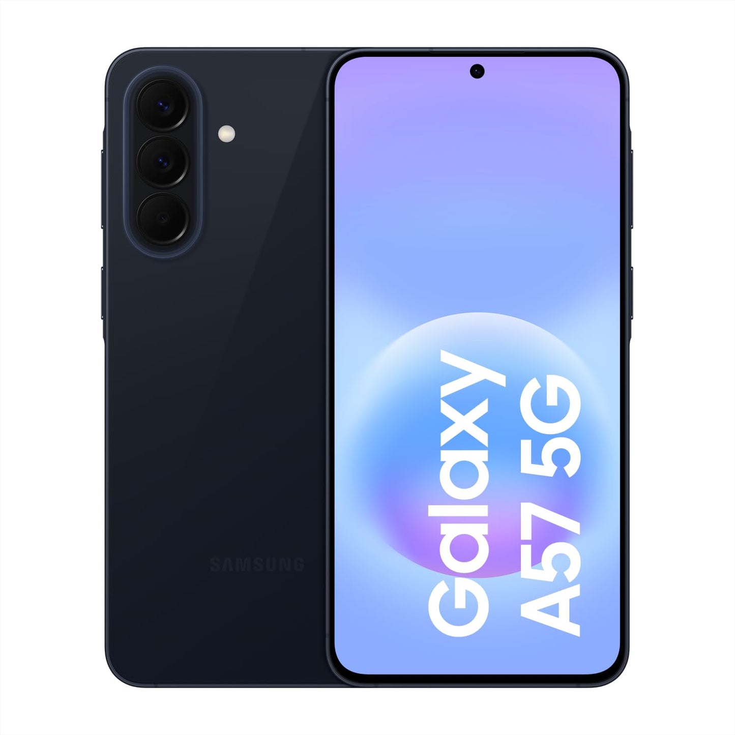 Samsung Galaxy A57 5G, Slim AI smartphone, Awesome Intelligence, 128 GB storage space, 50 MP wide-angle camera, Up to 2 days battery life, IP68, Awesome Navy, 2.5 year manufacturer's warranty