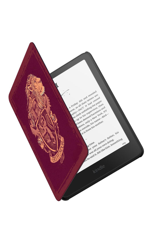 Case for Amazon Kindle Paperwhite and Kindle Colorsoft - Limited Edition Harry Potter Case - GRYFFINDOR - 53-105349