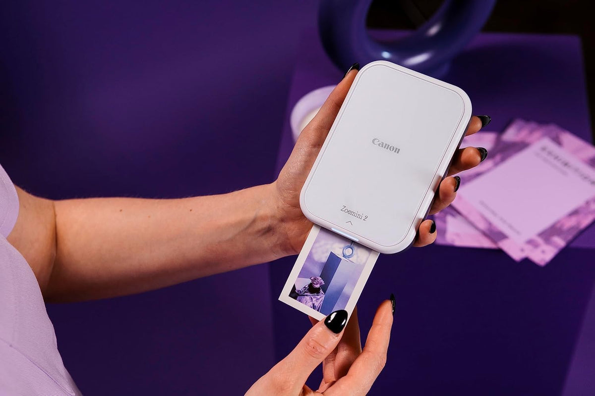 Canon ZOEMINI 2 Mini Photo Printer for Mobile + 10 Print Set - 5452C004