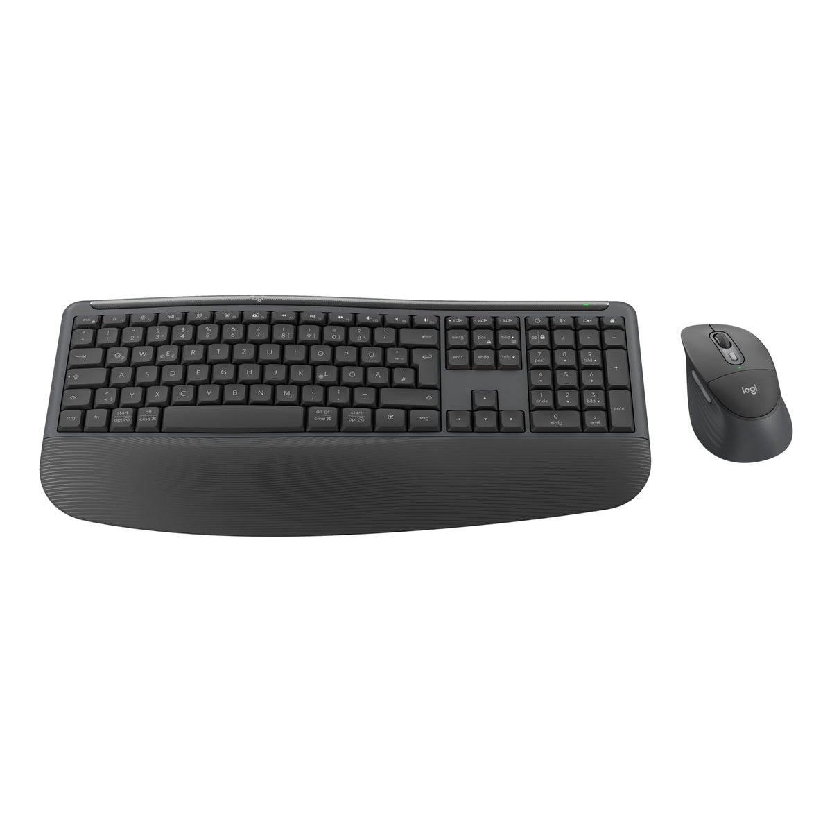 Set tastatură și mouse Logitech Signature Comfort Plus Combo MK880, fără fir - 920-014024