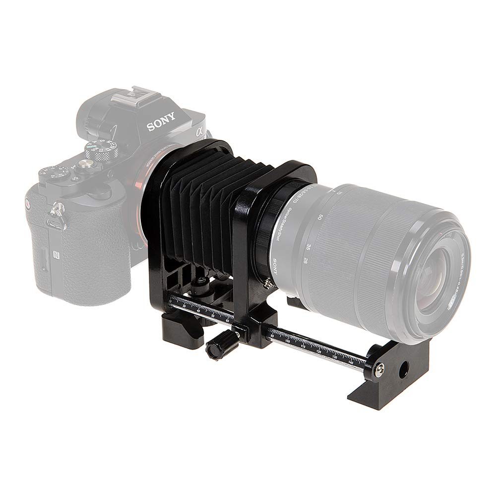 Fotodiox Macro Bellows Compatible with Sony E-Mount Cameras - for Extreme Macro Photography - Macro-Bellows-SnyE