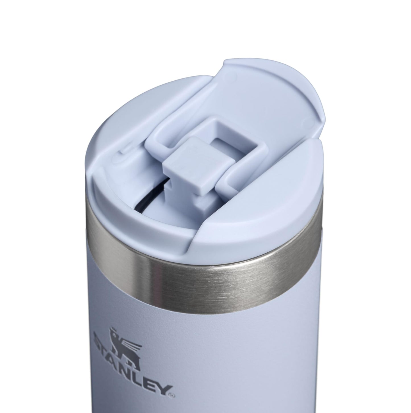 Stanley 1913 Aerolight Transit Thermo Mug 0.35L - Keeps Hot for 4 Hours - Dishwasher Safe - Coffee Mug To Go Leak-Proof - Compatible with Common Car Drink Holders - Dew Drop - 100000111767