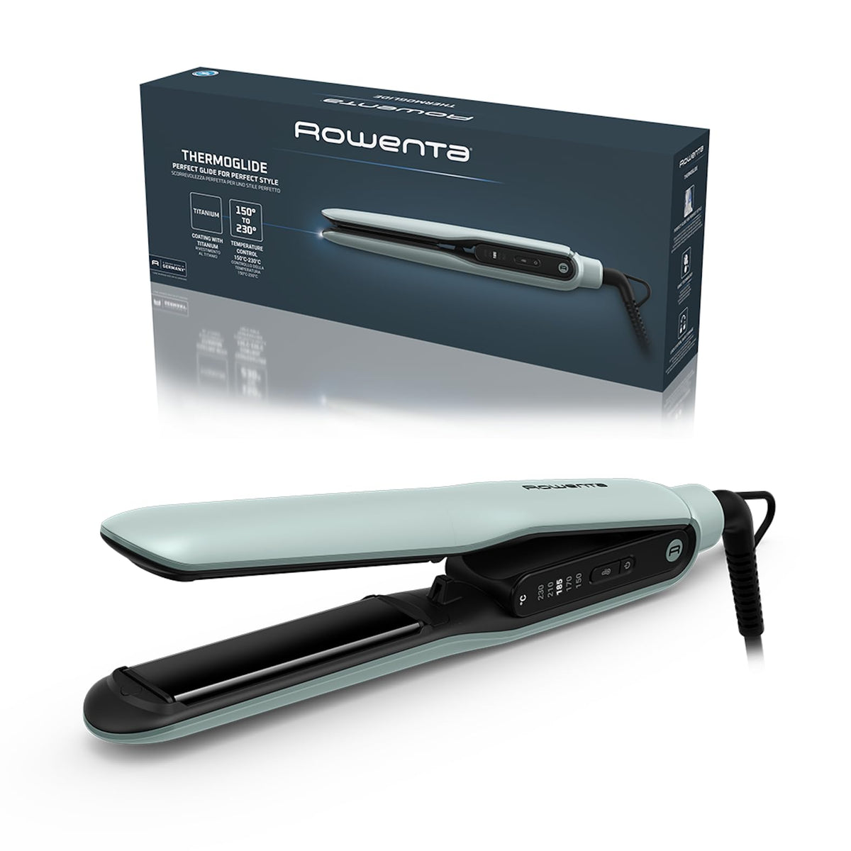 Rowenta Thermoglide, Hair Straightener, fast heating, SF5120 - SF5120E0