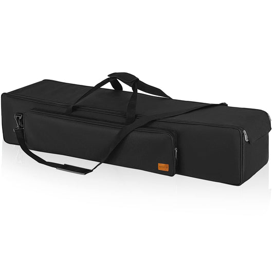OUUTMEE Tripod Bag 127x21x21cm Tripod Carrying Bag, Nylon Bag Black - L