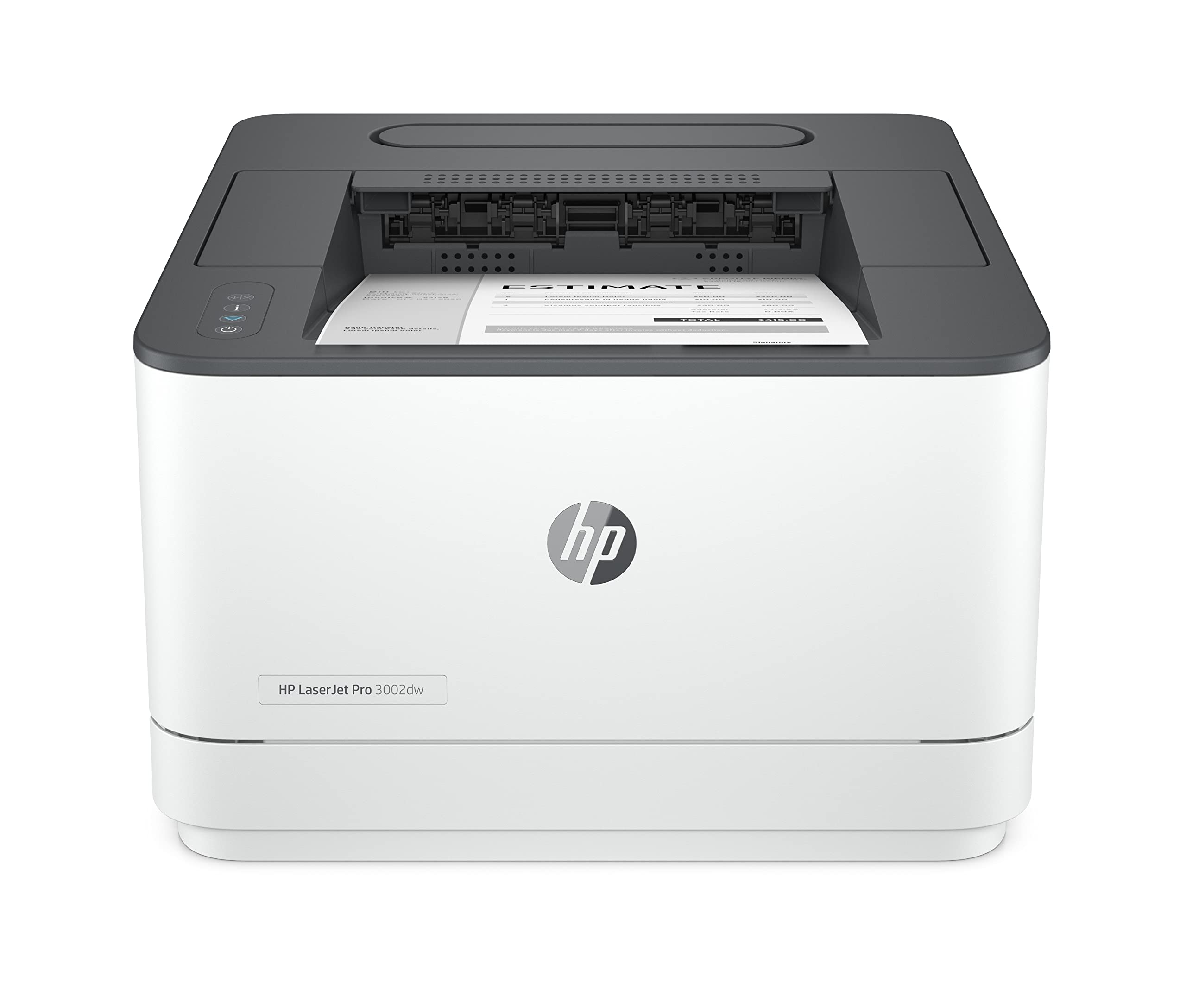 HP LaserJet Pro 3002dw Laser Printer, Automatic two-sided printing, Up to 33 A4 pages per minute, Hi-Speed USB, WiFi, Ethernet, Bluetooth, Smart App, Wolf Pro Security - 3G652F