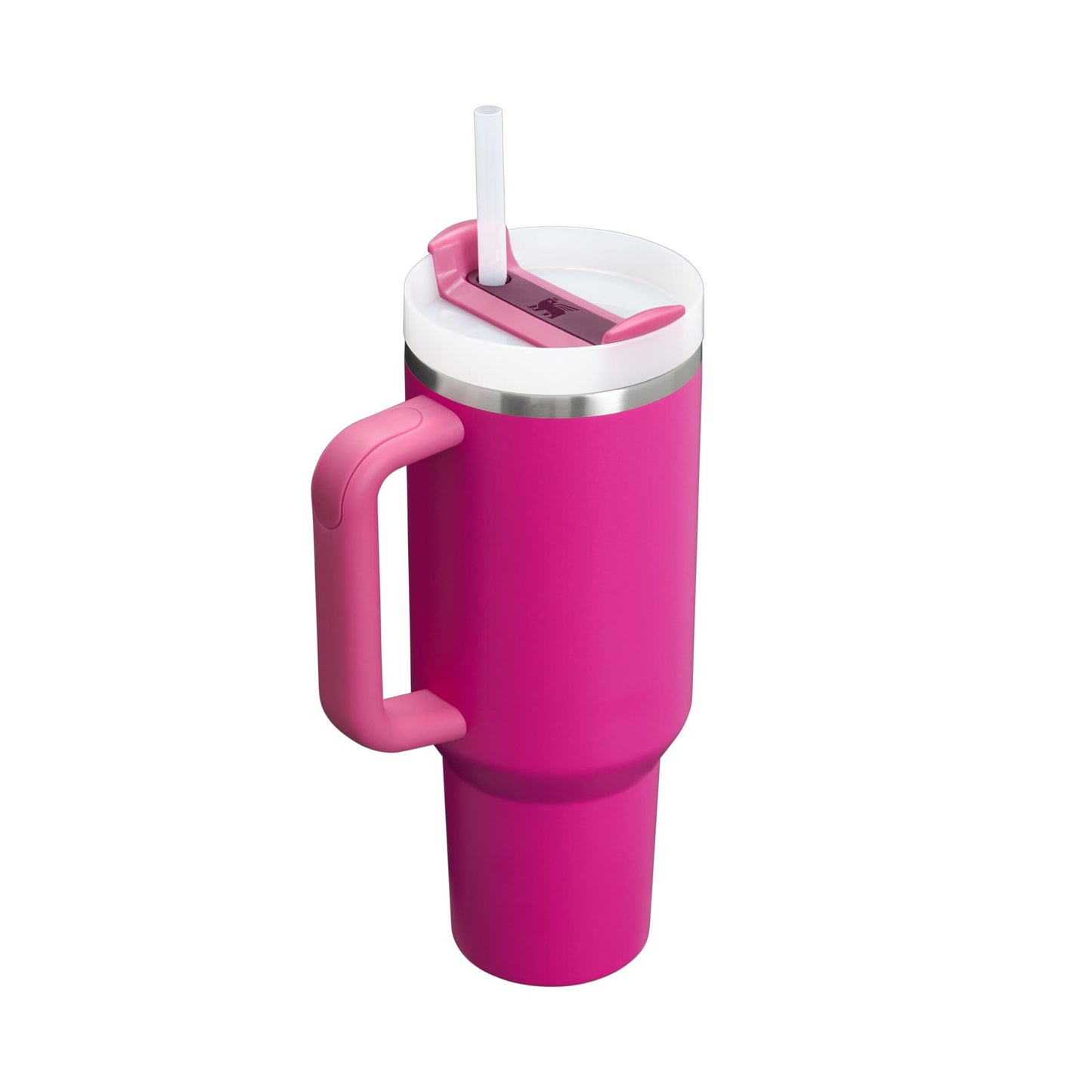 STANLEY 1913 Quencher H2.0 Flowstate Drinking Bottle with Straw 1.2L - Thermo Mug Cools 11 Hours - 48 Hours Ice Cold - Dishwasher Safe - Thermos Bottle BPA Free - Stainless Steel - Fuchsia - 100000144044
