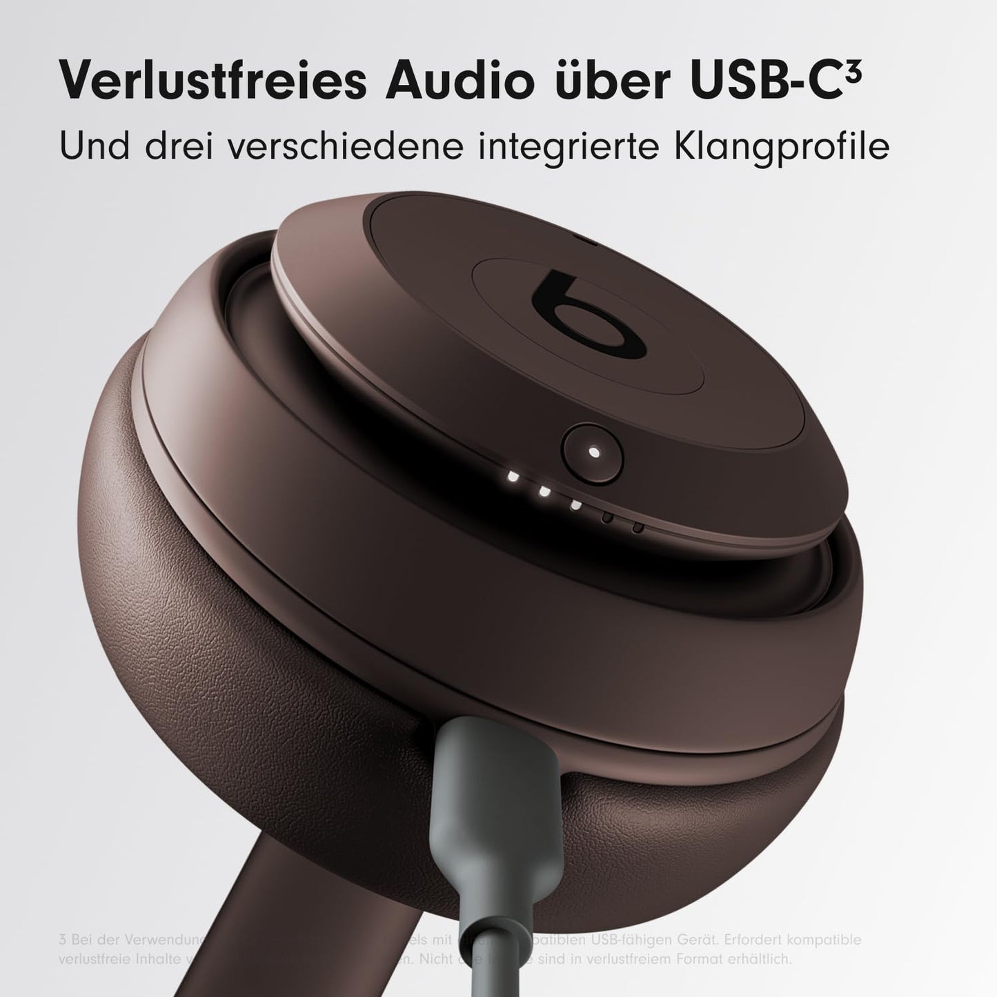 Beats Studio Pro - Completely Wireless Bluetooth Noise Canceling Headphones - Personalized 3D Audio, USB-C Lossless Audio, Apple & Android Compatibility - Espresso - MQTT3ZM/A