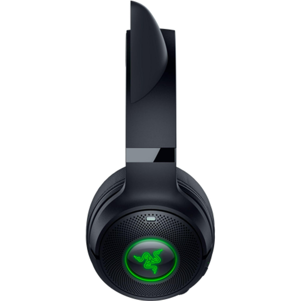 Razer Kraken Kitty V2 BT - Wireless Bluetooth RGB headset with kitty ears for gaming and streaming (325g, Triforce 40mm drivers, Bluetooth 5.2, noise-cancelling mic, 40 hours battery life) Black - RZ04-04860500-R3M1