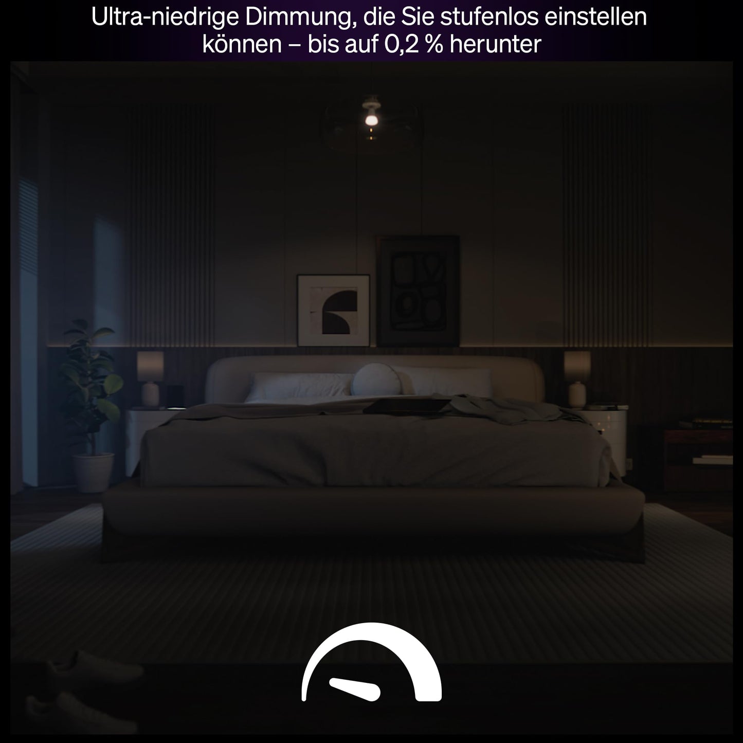 Philips Hue Smart LED A60 lamp, White Ambiance, LED bulb with E27 socket, 8.1W, full spectrum light 1000K-20000K, 1100 lumens, dimmable, smart light compatible with voice assistants, pack of 2 - 929003854902