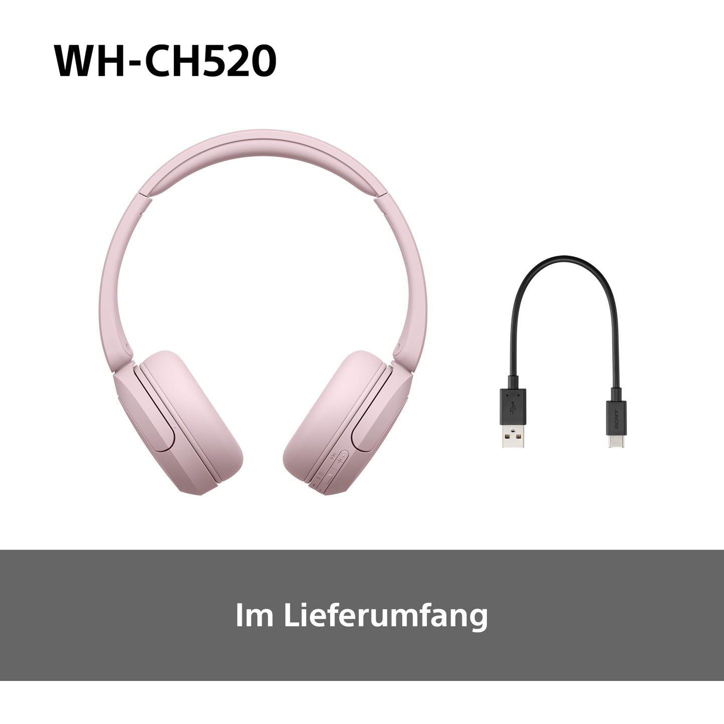 Sony WH-CH520 Pink