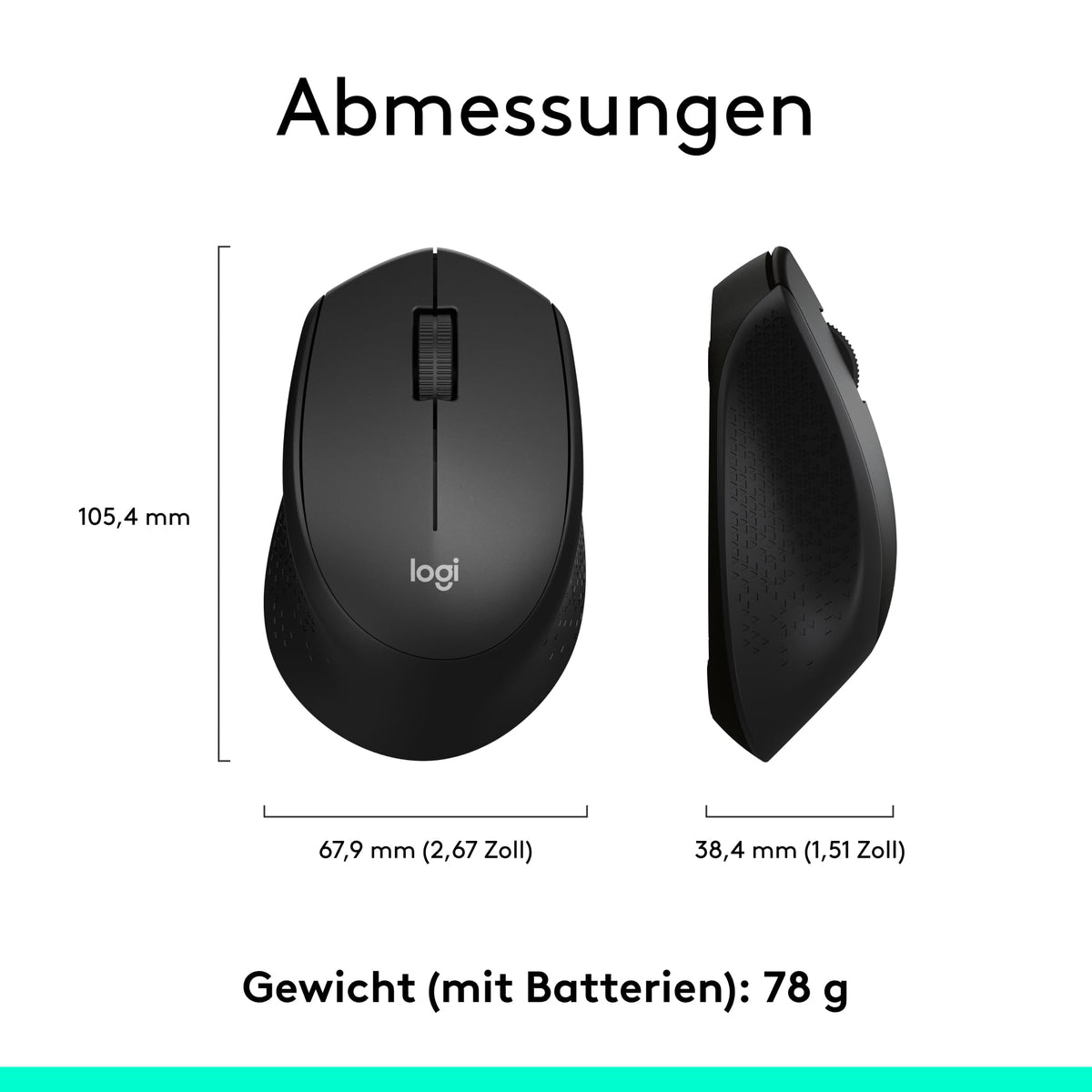 Logitech M330 SILENT Plus Mouse wireless - 910-004909