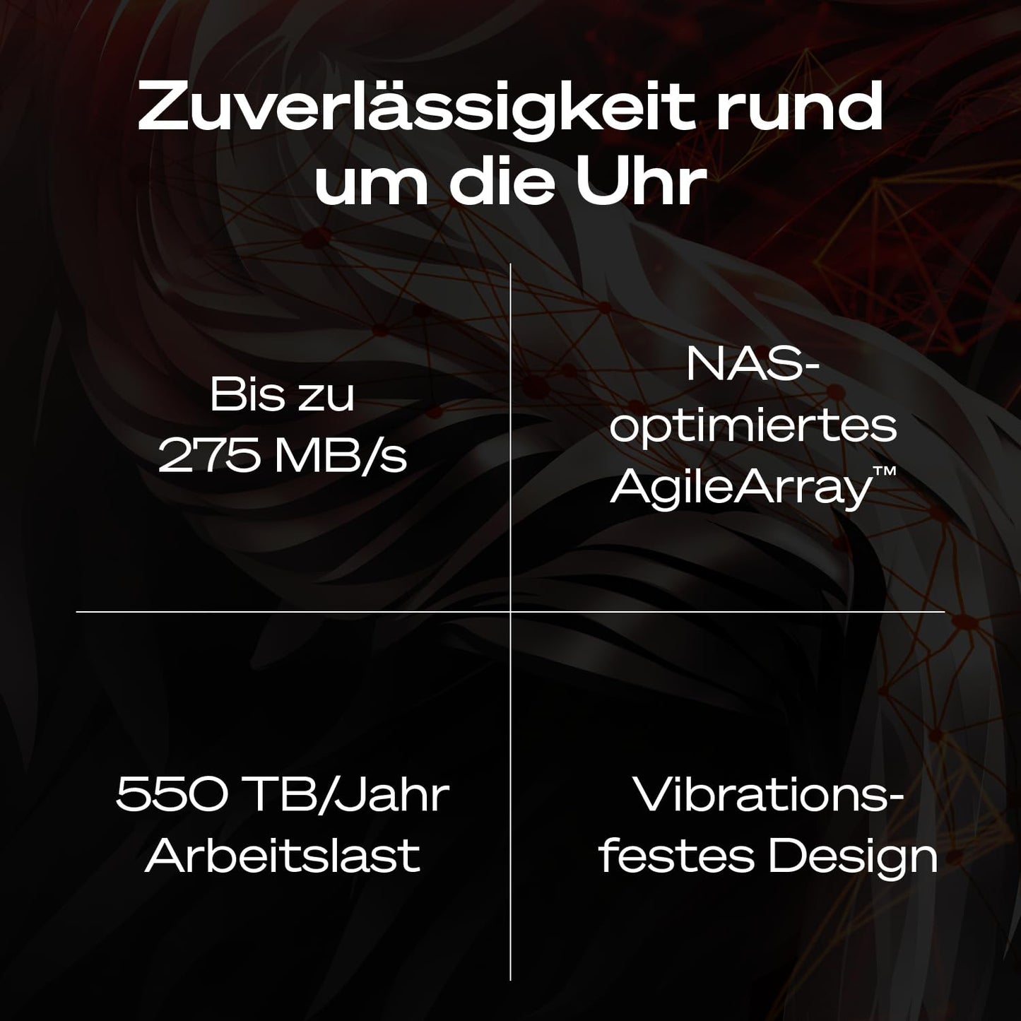 Seagate IronWolf Pro 8TB, NAS internal hard drive HDD, 3.5 inch, 7200 rpm, CMR, 256 MB cache, SATA 6 GB/S, incl. Data Rescue Service (ST8000NTZ01)