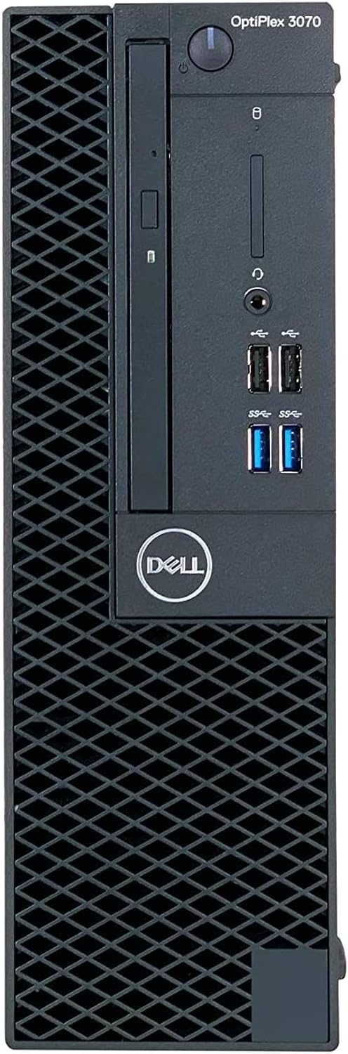 Dell Optiplex 3070 SFF Desktop Computer, Intel Core i5-9500, 16GB RAM, 512GB SSD, WiFi, Bluetooth, US QWERTY Keyboard, Windows 11 Pro (Refurbished)