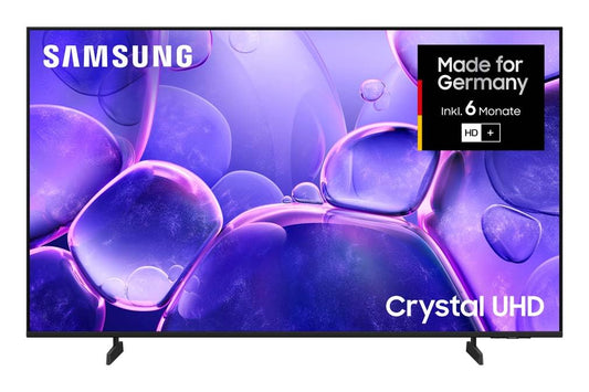 Samsung Crystal UHD U8079F 4K 43 inch (108 cm) LED TV, Crystal Processor 4K, MetalStream Design, SmartThings, AI Upscaling, Gaming Hub, Knox Security, Free Content, Smart TV - GU43U8079FU