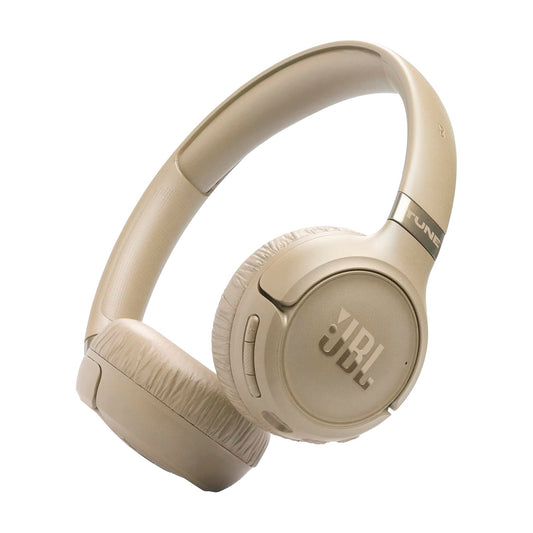 JBL Tune 680NC, wireless on-ear headphones with noise canceling, beige - JBLT680NCBEG