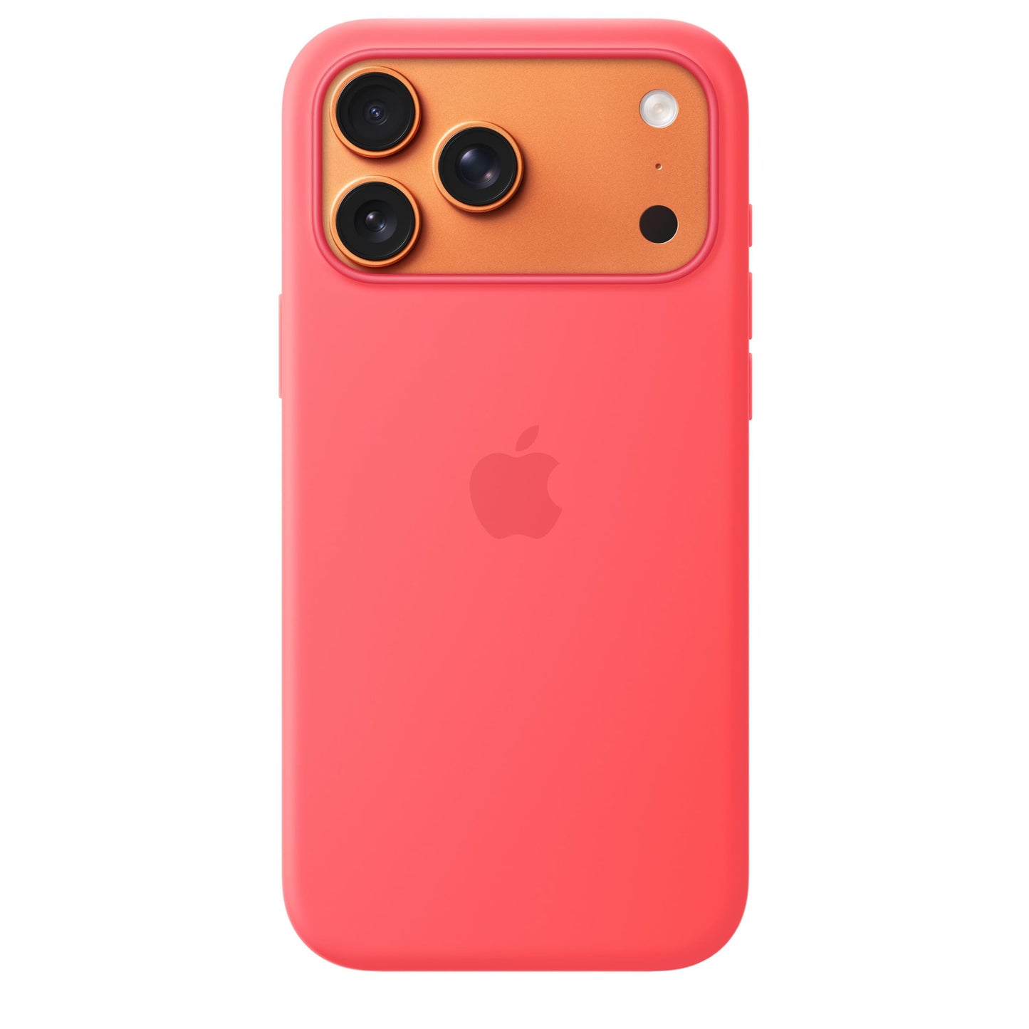 Apple iPhone 17 Pro Max Silicone Case with MagSafe - Guava Pink  - MHW64ZM/A