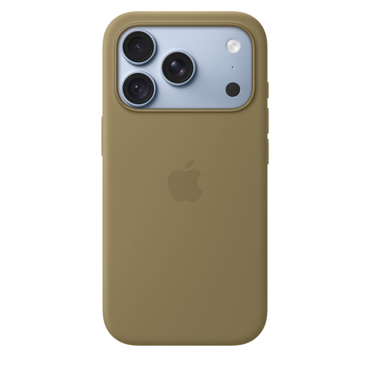 Apple iPhone 18 Pro Carcasă din silicon cu MagSafe - Olive - MK8V4ZM/A